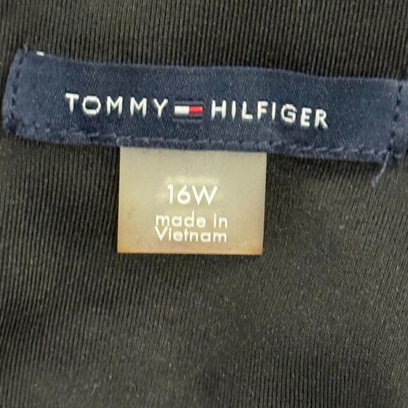 TOMMY HILFIGER Floral-Print Chiffon Dress, NWT! Size 16W - Picture 7 of 9